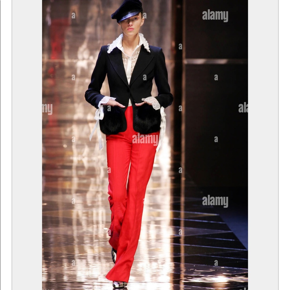 Valentine Roma Red Trousers